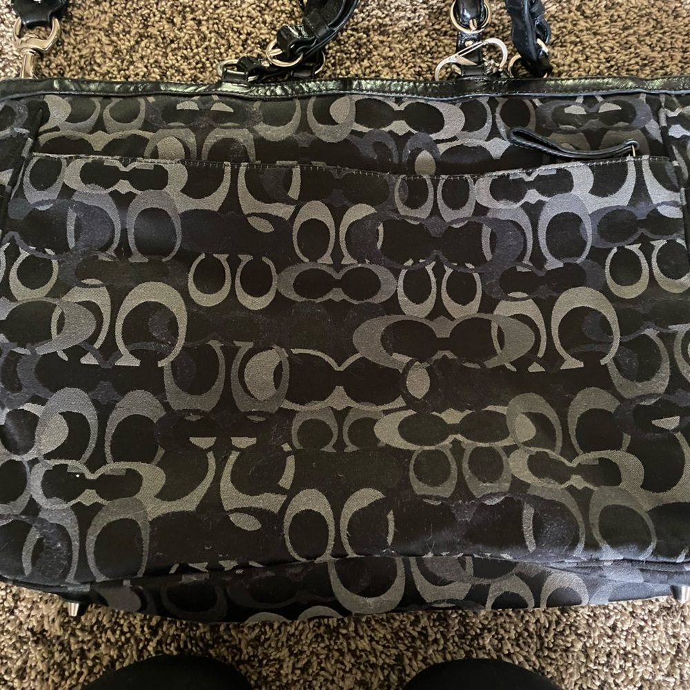 Coach diaper bag or carry all